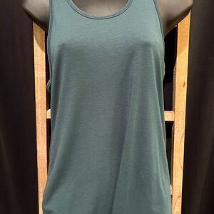 Athleta Green Relaxed Tank Top